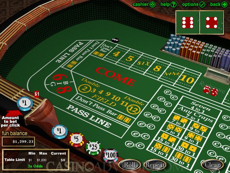 Craps Brasil casino confiável 39221