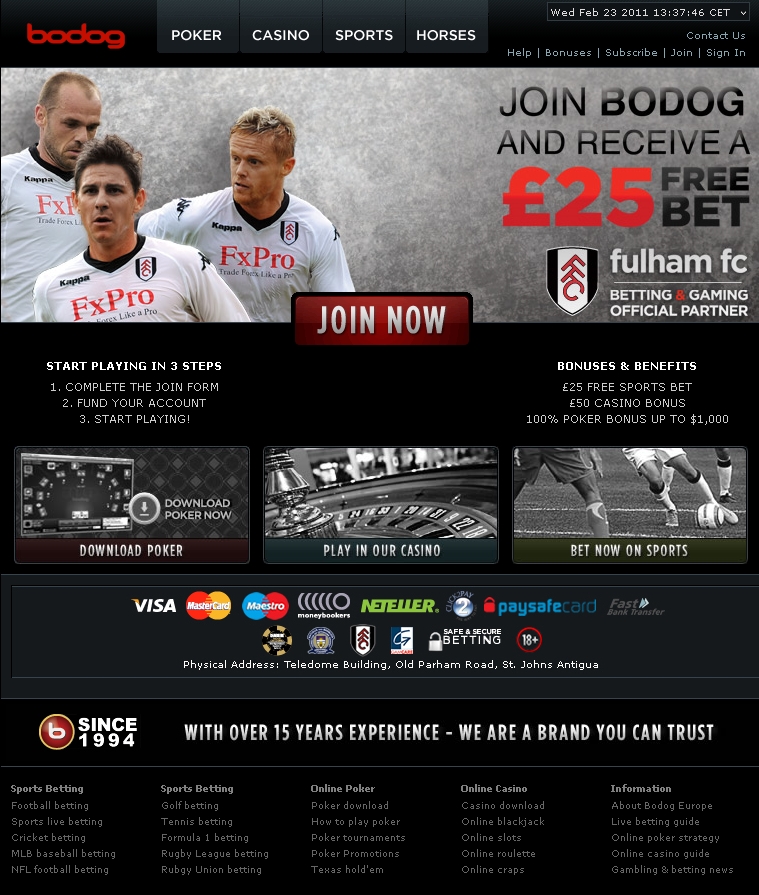 Bodog net freebet bonus 31043