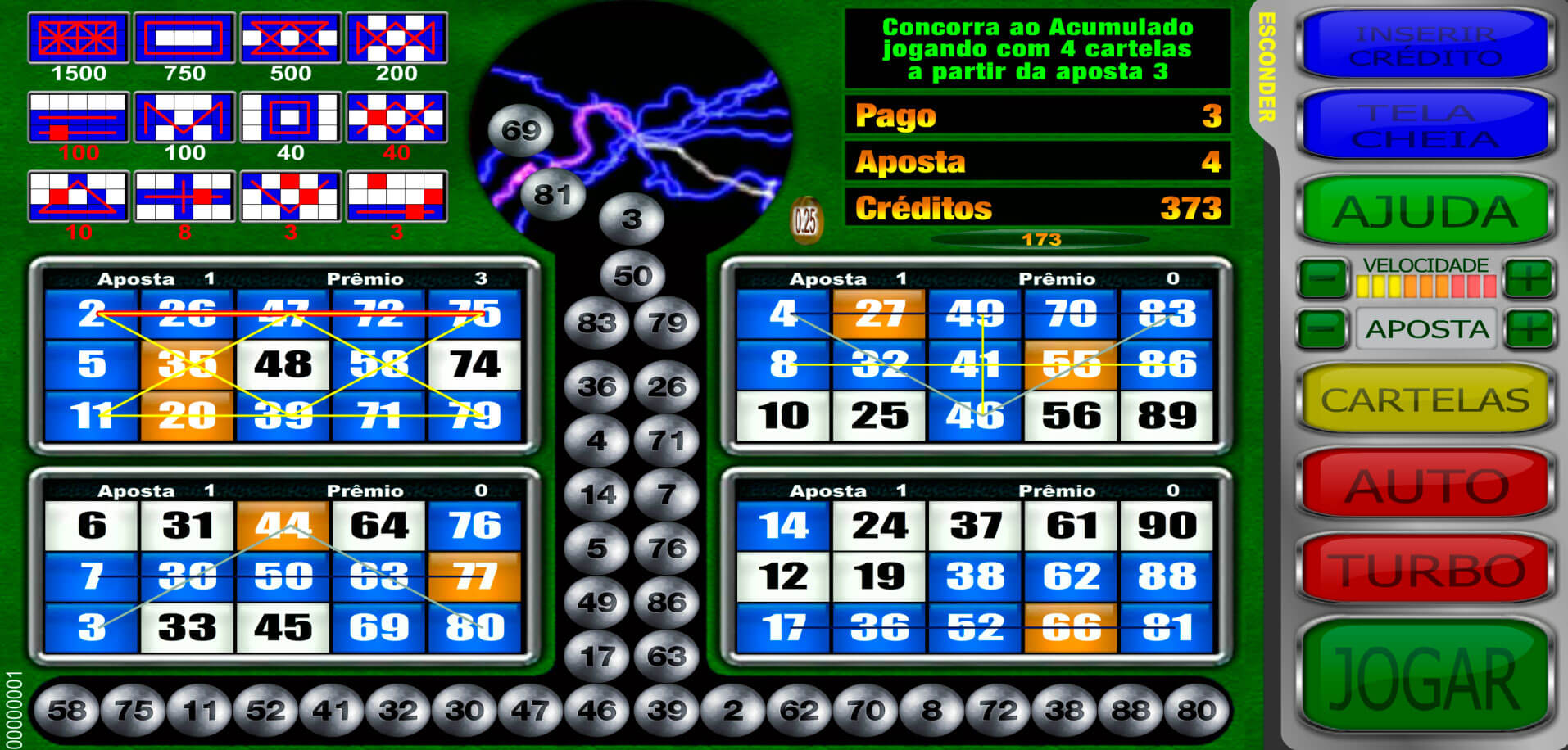 Motörhead casino Brasil silverball 66012