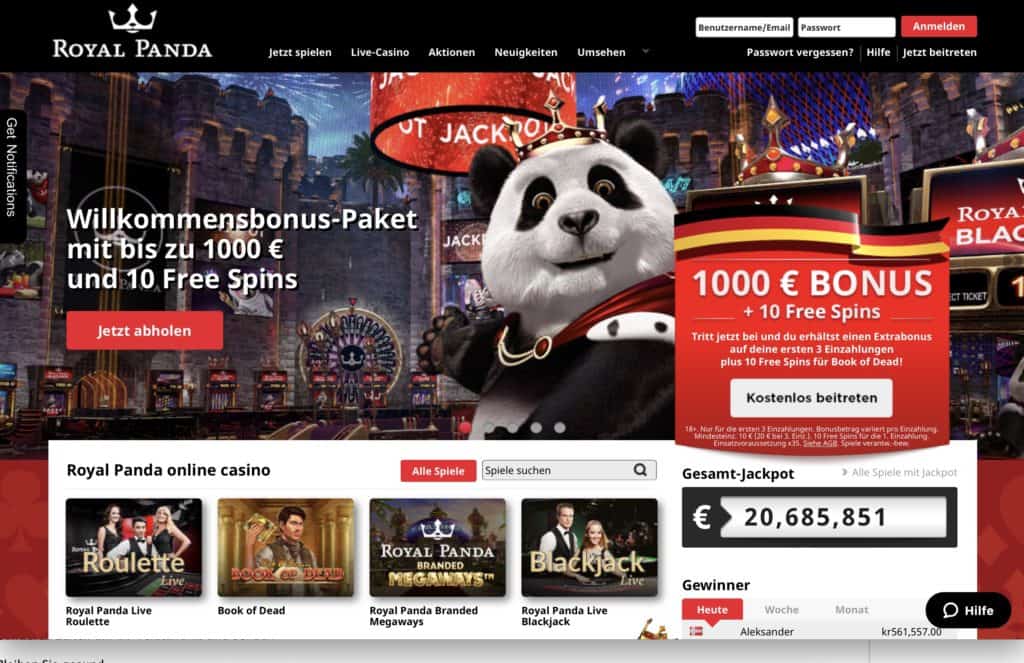 Royal Panda casino 39375